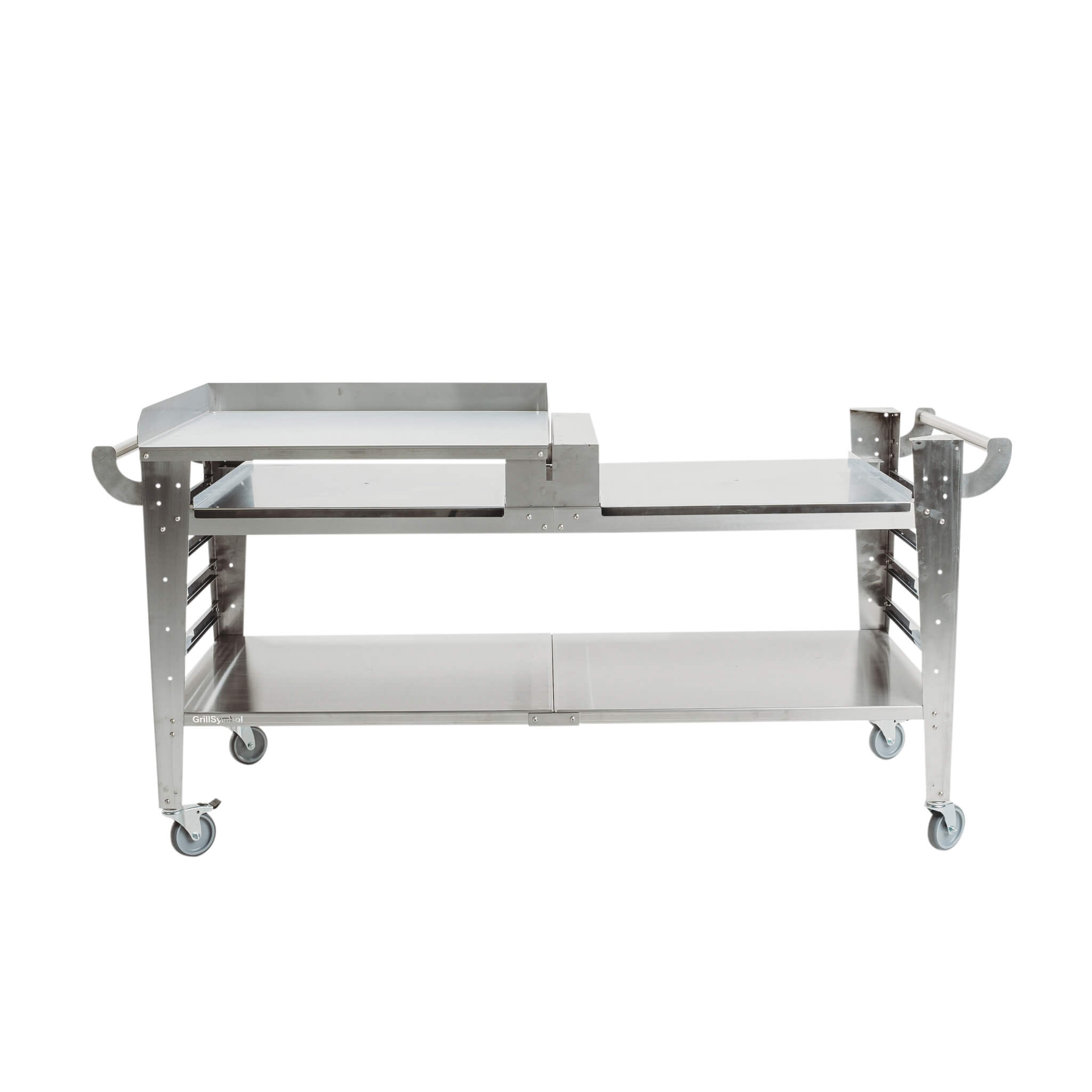GrillSymbol stainless steel Side Table
 for Pizza Oven Baso-inox-XL
